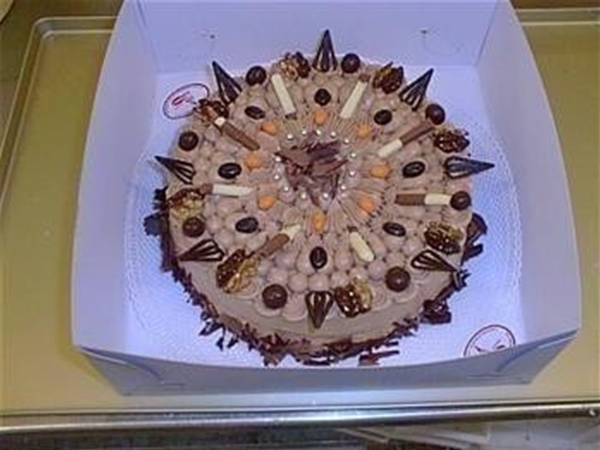 Chocolade cremetaart