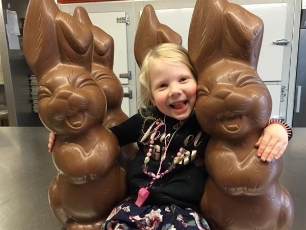 Chocolade Paashaas 60 cm