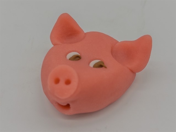 Marsepein figuur varkenshoofd 100-g.