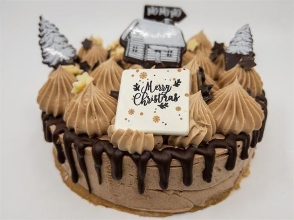 Kerst taartje 6-8 personen