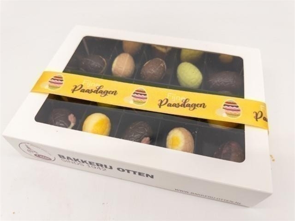 Doosje paas bonbon eitjes 15 st.  GK7
